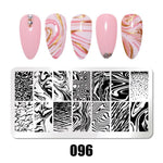 Nail Art Stamping Plates 78 Different Types of Manicure Designs 1+1=3