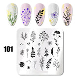 Nail Art Stamping Plates 78 Different Types of Manicure Designs 1+1=3