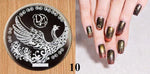 Nail Art Stamping Plates "The Wizarding World Of Magic" 1+1=3