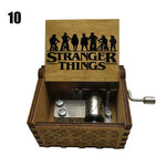 Wooden Music Box Type "Stranger Things"