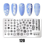 Nail Art Stamping Plates 78 Different Types of Manicure Designs 1+1=3