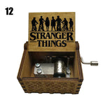 Wooden Music Box Type "Stranger Things"