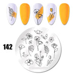 Nail Art Stamping Plates 78 Different Types of Manicure Designs 1+1=3