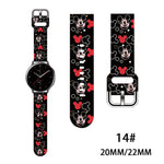 Cartoon Silicone Strap For Samsung Galaxy Watch/Huawei GT