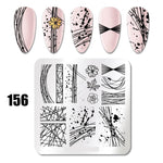 Nail Art Stamping Plates 78 Different Types of Manicure Designs 1+1=3