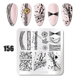 Nail Art Stamping Plates 78 Different Types of Manicure Designs 1+1=3