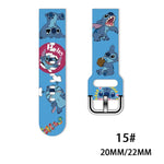 Cartoon Silicone Strap For Samsung Galaxy Watch/Huawei GT