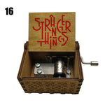 Wooden Music Box Type "Stranger Things"