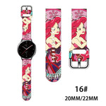 Cartoon Silicone Strap For Samsung Galaxy Watch/Huawei GT