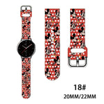 Cartoon Silicone Strap For Samsung Galaxy Watch/Huawei GT