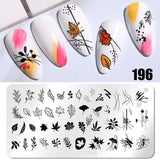 Nail Art Stamping Plates 78 Different Types of Manicure Designs 1+1=3