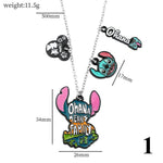 Cartoon Lilo & Stitch Necklace