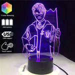 3D illusion LED Lamp "Harry Potter"