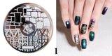 Nail Art Stamping Plates "The Wizarding World Of Magic" 1+1=3