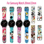 Cartoon Silicone Strap For Samsung Galaxy Watch/Huawei GT