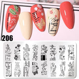 Nail Art Stamping Plates 78 Different Types of Manicure Designs 1+1=3