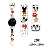 Cartoon Silicone Strap For Samsung Galaxy Watch/Huawei GT