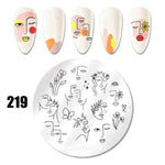 Nail Art Stamping Plates 78 Different Types of Manicure Designs 1+1=3