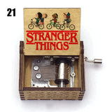 Wooden Music Box Type "Stranger Things"