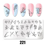 Nail Art Stamping Plates 78 Different Types of Manicure Designs 1+1=3