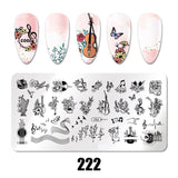 Nail Art Stamping Plates 78 Different Types of Manicure Designs 1+1=3