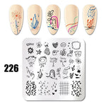 Nail Art Stamping Plates 78 Different Types of Manicure Designs 1+1=3