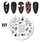 Nail Art Stamping Plates 78 Different Types of Manicure Designs 1+1=3