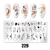 Nail Art Stamping Plates 78 Different Types of Manicure Designs 1+1=3