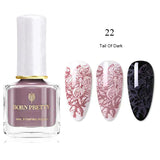 BORN PRETTY 25 Colors of Nail Stamping Polish 1+1=3