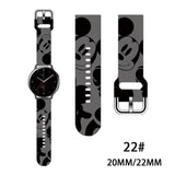 Cartoon Silicone Strap For Samsung Galaxy Watch/Huawei GT