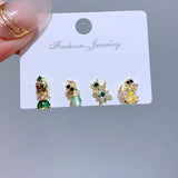 Disney Charm Earrings Collection 1+1=3