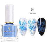 BORN PRETTY 25 Colors of Nail Stamping Polish 1+1=3