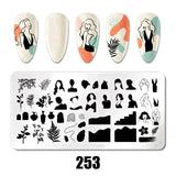 Nail Art Stamping Plates 78 Different Types of Manicure Designs 1+1=3