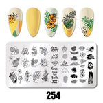 Nail Art Stamping Plates 78 Different Types of Manicure Designs 1+1=3