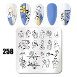 Nail Art Stamping Plates 78 Different Types of Manicure Designs 1+1=3