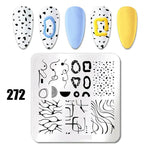 Nail Art Stamping Plates 78 Different Types of Manicure Designs 1+1=3