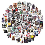 50-100pcs/pack The Nightmare Before Christmas Stickers