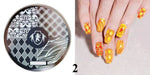 Nail Art Stamping Plates "The Wizarding World Of Magic" 1+1=3