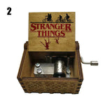 Wooden Music Box Type "Stranger Things"