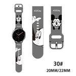 Cartoon Silicone Strap For Samsung Galaxy Watch/Huawei GT