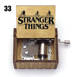 Wooden Music Box Type "Stranger Things"