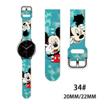 Cartoon Silicone Strap For Samsung Galaxy Watch/Huawei GT