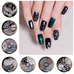 Nail Art Stamping Plates "The Wizarding World Of Magic" 1+1=3