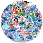 50pcs/pack Stitch Cartoon Stickers