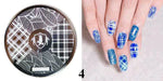 Nail Art Stamping Plates "The Wizarding World Of Magic" 1+1=3