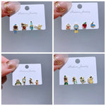 Disney Charm Earrings Collection 1+1=3