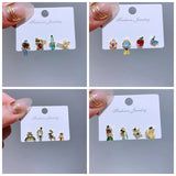 Disney Charm Earrings Collection 1+1=3