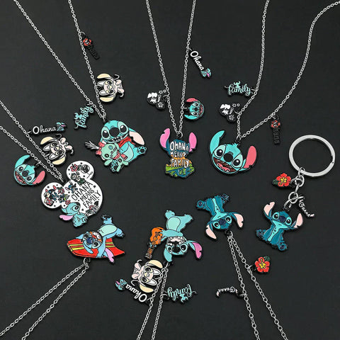 Cartoon Lilo & Stitch Necklace