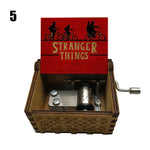 Wooden Music Box Type "Stranger Things"