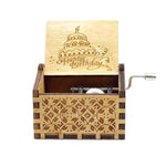 Wooden Music Boxes "Game Of Thrones", "Star Wars", "The Simpsons" and others